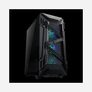 ASUS TUF Gaming GT301 - Boîtier PC Midi Tower ATX/microATX/Mini-ITX Noir - 4x120mm ARGB - USB 3.2 Gen 1 - Acier/ABS/Verre trempé - Miniature 5