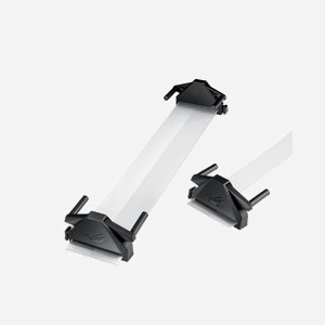 ASUS ROG Bezel ABF01 Cache Moniteur Gaming 10-27" Feutrine & PET Noir, Dimensions 1325x402x74.8mm, Poids 105g, Référence 90LA00E0-B01900 - Miniature 2