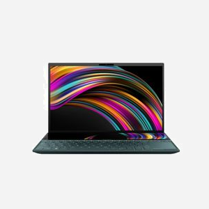 ASUS Zenbook Duo UX481FA, Intel Core i7-10510U, 14" Full HD IPS, 16GB LPDDR3, 1TB SSD PCIe 3.0, Intel UHD Graphics, Wi-Fi 6, Windows 10 Pro, Celestial Blue - Miniature 1