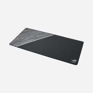 ASUS ROG Sheath BLK LTD Tapis de Souris Gaming 900x440x3mm Noir/Gris/Blanc Tissu/Caoutchouc Base Antidérapante Rebords Cousus (90MP00K3-B0UA00) - Miniature 5