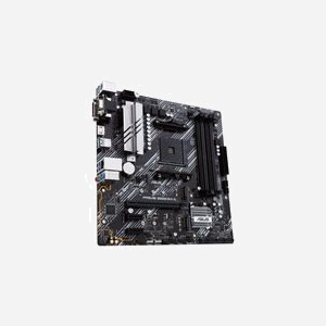 ASUS Prime B550M-A/CSM : Carte mère micro ATX AMD B550, Socket AM4, Ryzen 3000 Series, 4x DDR4 DIMM jusqu'à 128Go, M.2, SATA III, Gigabit Ethernet - Miniature 4