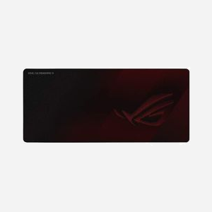 ASUS ROG Strix Scabbard II - Tapis de souris gaming 400x900mm, tissu et caoutchouc, base antidérapante, noir et rouge, résistant à l'eau, l'huile et la poussière