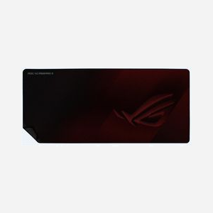 ASUS ROG Strix Scabbard II - Tapis de souris gaming 400x900mm, tissu et caoutchouc, base antidérapante, noir et rouge, résistant à l'eau, l'huile et la poussière - Miniature 2