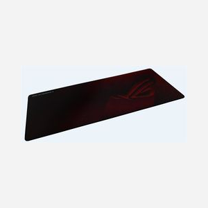 ASUS ROG Strix Scabbard II - Tapis de souris gaming 400x900mm, tissu et caoutchouc, base antidérapante, noir et rouge, résistant à l'eau, l'huile et la poussière - Miniature 3