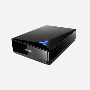 ASUS BW-16D1X-U - Graveur Blu-Ray RW Externe USB 3.2 Gen 1 (3.1 Gen 1) Noir - Lecture BD-ROM 12x, Écriture BD-R 16x - Compatible Windows/macOS - 165x243x63 mm