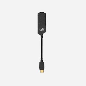 ASUS ROG Clavis Microphone USB Type-C Filaire Noir - Compatible PC, Mac, PlayStation 4/5, Nintendo Switch - Rétroéclairage LED - Poids 26g