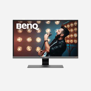 BenQ EW3270U - Écran 31.5" 4K Ultra HD LED VA 3840x2160 4ms 60Hz, HDR10, FreeSync, HDMI 2.0, DisplayPort 1.4, USB Type-C, Noir/Gris/Métallique - Miniature 1