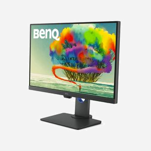 BenQ PD2705Q : Écran LED 27" QHD (2560x1440) IPS, 5ms, 300cd/m², HDR10, sRGB 100%, Hub USB-C, HDMI 2.0, DisplayPort 1.4, VESA 100x100, Gris - Miniature 4