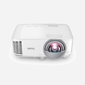 BenQ MW826STH Projecteur DLP Focale Courte 3500 ANSI Lumens WXGA (1280x800) 3D, Lampe 6000h, Ratio 0.49, HDMI, RS-232, 10W, Blanc - Miniature 4