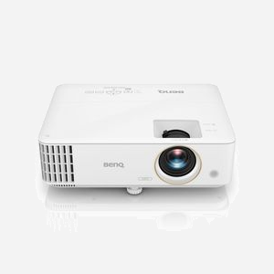 BenQ TH585P Projecteur DLP 3500 ANSI lumens 1080p (1920x1080), Ratio 1.5-1.65, Lampe 4000h (10000h éco), HDMI 1.4, 10W, Blanc