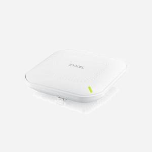 Zyxel NWA90AX PRO : Point d'accès WiFi 6 (802.11ax) 2.4/5 GHz, 2400 Mbit/s, MU-MIMO, 1xGbE PoE, Sécurité WPA3, Antenne 4 dBi, Blanc - Miniature 2