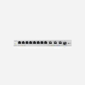 Zyxel XGS1250-12 Switch Géré L2 11x10G Ethernet RJ-45 + 1xSFP+ 96Gbit/s QoS VLAN Support MIB Boîtier Aluminium/Fer Montage Mural - Miniature 2