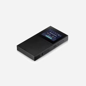 Zyxel NR2301-EU01V1F Routeur Cellulaire Portable 5G LTE Wi-Fi 6 (802.11ax) Écran LCD 2.4" NanoSIM Batterie 4500mAh Antennes 2x2 USB