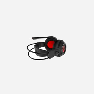 MSI DS502 Casque Gaming Filaire Arceau Circum-Aural Noir/Rouge, Transducteurs 40mm, Microphone Omnidirectionnel, USB, Surround 7.1 Xear™ Living - Miniature 4