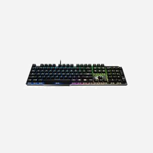 MSI VIGOR GK50 ELITE BOX WHITE - Clavier Gamer AZERTY FR - Switches Mécaniques Kailh Box White - Rétroéclairage LED RGB - USB - Noir/Métal - Miniature 4
