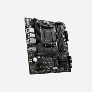 MSI B550M PRO-VDH : Carte mère micro ATX AMD B550, Socket AM4, DDR4, 128Go max, SATA III, RAID 0/1/10, Gigabit Ethernet, M.2, HDMI 2.1/DisplayPort - Miniature 2
