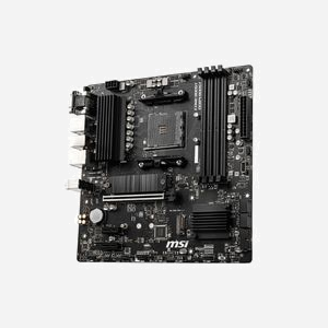 MSI B550M PRO-VDH : Carte mère micro ATX AMD B550, Socket AM4, DDR4, 128Go max, SATA III, RAID 0/1/10, Gigabit Ethernet, M.2, HDMI 2.1/DisplayPort - Miniature 3