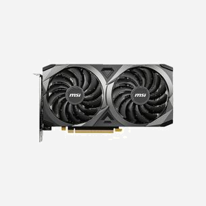Carte graphique MSI GeForce RTX 3060 Ventus 2X 12G OC, 12Go GDDR6, PCIe 4.0, 192-bit, HDMI 2.1, DisplayPort 1.4, 1807MHz Boost Clock, NVIDIA G-SYNC, 2 ventilateurs