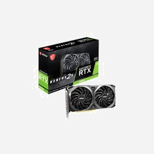 Carte graphique MSI GeForce RTX 3060 Ventus 2X 12G OC, 12Go GDDR6, PCIe 4.0, 192-bit, HDMI 2.1, DisplayPort 1.4, 1807MHz Boost Clock, NVIDIA G-SYNC, 2 ventilateurs - Miniature 5