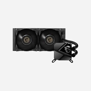 MSI MAG CORELIQUID P240 Refroidisseur liquide All-in-One, 2 ventilateurs 120mm, 500-2000 RPM, 14.3-34.3dB, Radiateur aluminium 276x120x27mm, Supports sockets Intel et AMD - Miniature 2