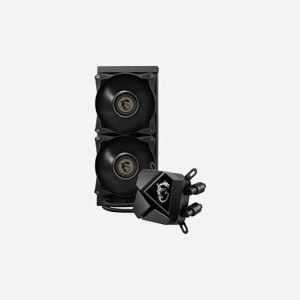 MSI MAG CORELIQUID P240 Refroidisseur liquide All-in-One, 2 ventilateurs 120mm, 500-2000 RPM, 14.3-34.3dB, Radiateur aluminium 276x120x27mm, Supports sockets Intel et AMD - Miniature 5