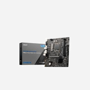 MSI PRO H610M-G DDR4 : Carte mère micro ATX Intel H610, Socket LGA 1700, DDR4-SDRAM 64Go max, M.2/SATA III, Gigabit Ethernet, Windows 10/11 - Miniature 1