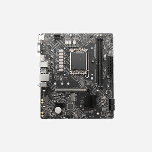 MSI PRO H610M-G DDR4 : Carte mère micro ATX Intel H610, Socket LGA 1700, DDR4-SDRAM 64Go max, M.2/SATA III, Gigabit Ethernet, Windows 10/11 - Miniature 2