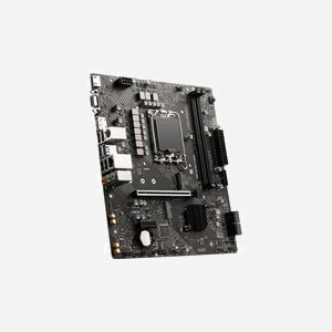 MSI PRO H610M-G DDR4 : Carte mère micro ATX Intel H610, Socket LGA 1700, DDR4-SDRAM 64Go max, M.2/SATA III, Gigabit Ethernet, Windows 10/11 - Miniature 4