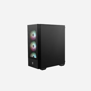 MSI MAG FORGE 112R Boîtier PC Midi Tower ATX/micro ATX/Mini-ITX, 3x120mm avant, 1x120mm arrière, USB 3.2 Gen 1, Verre Trempé Noir/Transparent - Miniature 4