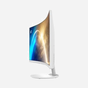 MSI Pro MP341CQW - Écran PC Incurvé 34" UltraWide Quad HD (3440x1440) VA 100Hz 1500R, 300cd/m², 2xHDMI 2.0b, DP 1.2a, AMD FreeSync, Blanc - Miniature 2