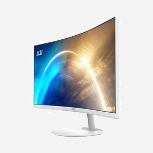 MSI Pro MP341CQW - Écran PC Incurvé 34" UltraWide Quad HD (3440x1440) VA 100Hz 1500R, 300cd/m², 2xHDMI 2.0b, DP 1.2a, AMD FreeSync, Blanc - Miniature 4