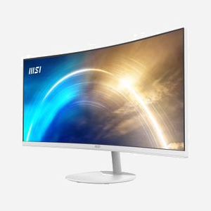 MSI Pro MP341CQW - Écran PC Incurvé 34" UltraWide Quad HD (3440x1440) VA 100Hz 1500R, 300cd/m², 2xHDMI 2.0b, DP 1.2a, AMD FreeSync, Blanc - Miniature 5