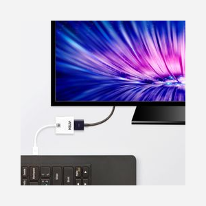 ATEN VC981-AT Adaptateur actif Mini DisplayPort 1.2a vers HDMI 4K UHD (3840x2160) 30Hz HDCP 1.3 Connecteurs mâle/femelle, blanc - Miniature 2