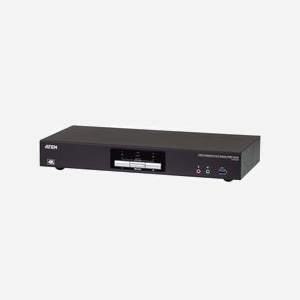 ATEN Commutateur KVMP™ CS1942DP - 2 Ports DisplayPort 4K, USB 3.0, Concentrateur USB, Audio 3.5mm, RJ-45, Résolution max 4096x2160 60Hz