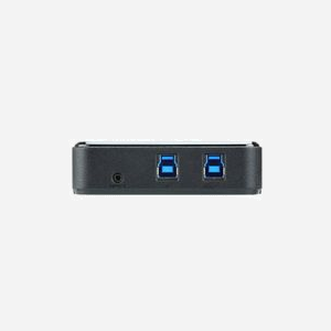 ATEN US3324-AT : Commutateur USB 3.2 Gen1 2x4 ports, 5Gbit/s, contrôle distant, 2x câbles USB Type B vers A (1.2m), 1x câble USB Type B vers C (1.8m) - Miniature 2