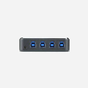 ATEN US3344-AT : Commutateur USB 3.2 Gen1 4x4 Ports - Partage Périphériques 4 Ordinateurs, Taux Transfert 5Gbit/s, Câbles USB-B vers A/C Inclus, RoHS - Miniature 2