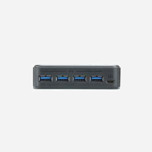ATEN US3344-AT : Commutateur USB 3.2 Gen1 4x4 Ports - Partage Périphériques 4 Ordinateurs, Taux Transfert 5Gbit/s, Câbles USB-B vers A/C Inclus, RoHS - Miniature 3