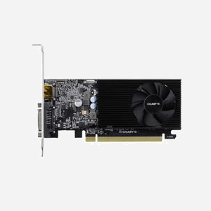 GIGABYTE GeForce GT 1030 2GB GDDR4 - GV-N1030D4-2GL, 1151MHz, Boost 1379MHz, PCIe 3.0, HDMI 2.0b, DVI-D, DirectX 12, OpenGL 4.5 - Miniature 3