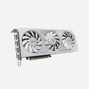 GIGABYTE AERO GeForce RTX 4060 OC 8G - GPU NVIDIA 2550MHz, 8GB GDDR6 128-bit, PCIe 4.0, DisplayPort 1.4a/HDMI 2.1a, Refroidissement Actif Triple Ventilateur - Miniature 3