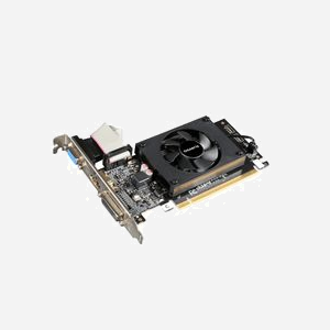 GIGABYTE GeForce GT 710 2GB GDDR3, Fréquence 954MHz, PCI Express 2.0, Sorties HDMI/DVI-D/VGA, DirectX 12, OpenGL 4.5, Refroidissement Actif - Miniature 4