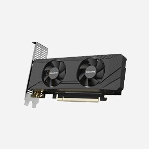 GIGABYTE GeForce RTX 3050 OC Low Profile 6G - 6 Go GDDR6, 1477 MHz, 2304 CUDA, PCI Express 4.0, HDMI 2.1/DisplayPort 1.4a - Miniature 3