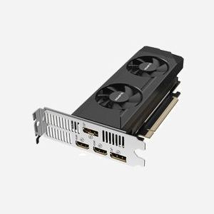 GIGABYTE GeForce RTX 3050 OC Low Profile 6G - 6 Go GDDR6, 1477 MHz, 2304 CUDA, PCI Express 4.0, HDMI 2.1/DisplayPort 1.4a - Miniature 4