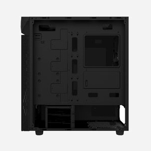 Boîtier PC GIGABYTE C200 Midi Tower ATX/micro ATX/Mini-ITX Noir, Acier/Verre/Plastique, 2x3.5", 2x2.5", USB 3.2 Gen 1, Vent. 120/140/240/280mm, GB-C200G - Miniature 3