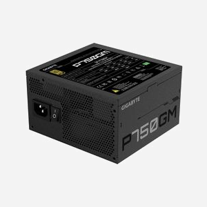 GIGABYTE P750GM - Alimentation 750W ATX 2.31 80 PLUS Gold, PFC Actif, Condensateurs Japonais, 120mm Ventilateur, Modulaire, Protections OVP/OPP/SCP/UVP/OCP/OTP - Miniature 4