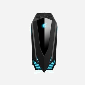 GIGABYTE AORUS C700 GLASS - Boîtier PC Grand Tour E-ATX, 4x3.5", 6x2.5", 10 slots, USB 3.2 Type-C, Radiateur Avant 360mm/Supérieur 420mm, RGB Fusion - Miniature 3