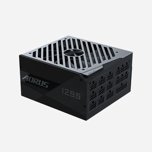 GIGABYTE AORUS P1200W - Alimentation 1200W ATX modulaire, certification 80 PLUS Platinum, ventilateur 14cm, connecteurs PCIe et SATA - Miniature 4