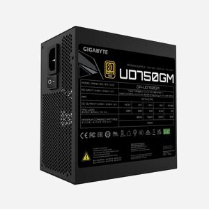 GIGABYTE GP-UD750GM Alimentation 750W ATX Modulaire 80 PLUS Gold, 100-240V, Ventilateur 12cm, PFC Actif, Câbles SATA/PCIe/Molex, Protection OVP/OPP/SCP - Miniature 5