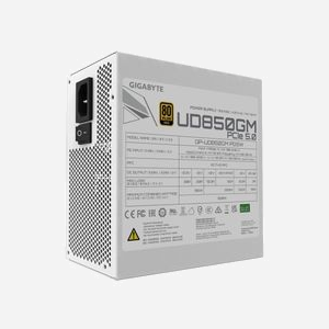 GIGABYTE UD850GM PG5W Alimentation 850W ATX 3.0 80 PLUS Gold Entièrement Modulaire Ventilateur 120mm avec Connecteur PCIe 5.0 - Miniature 3