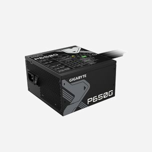 GIGABYTE GP-P650G - Alimentation ATX 650W 80 PLUS Bronze - PFC Actif - Ventilateur 12cm - Connecteur 20+4 Broches - Câbles SATA & PCIe - Miniature 2
