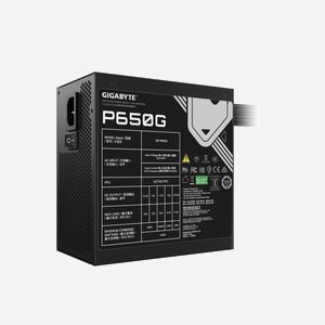 GIGABYTE GP-P650G - Alimentation ATX 650W 80 PLUS Bronze - PFC Actif - Ventilateur 12cm - Connecteur 20+4 Broches - Câbles SATA & PCIe - Miniature 4